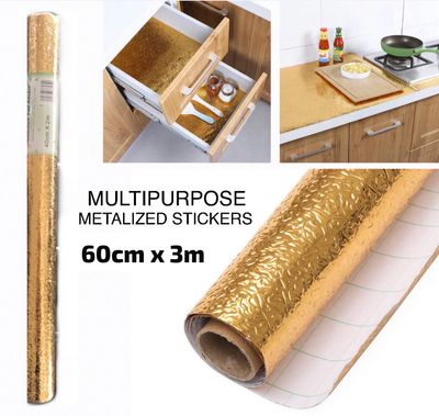 Stickers 60cm X 3m (Gold)