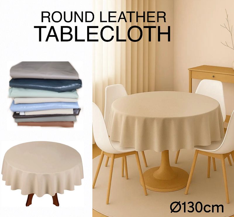 Leather Tablecloth- Round (MA-278)