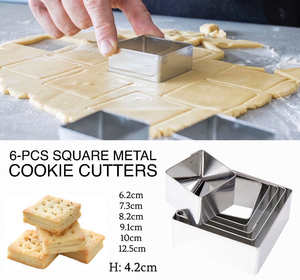 Square Cookie Cutters