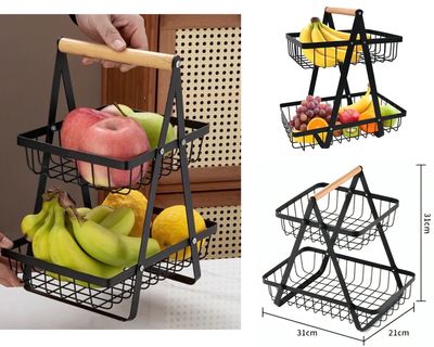 2-Tier Fruit Basket
