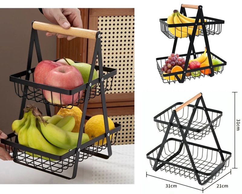 2-Tier Fruit Basket
