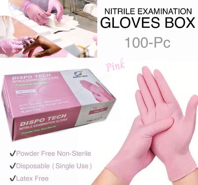 Disposable Gloves Box (Pink)