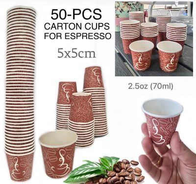 50-Pc Espresso Cups
