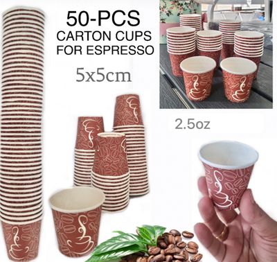 50-Pc Espresso Cups