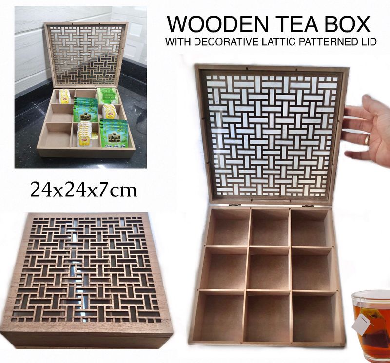 Wooden Tea Box