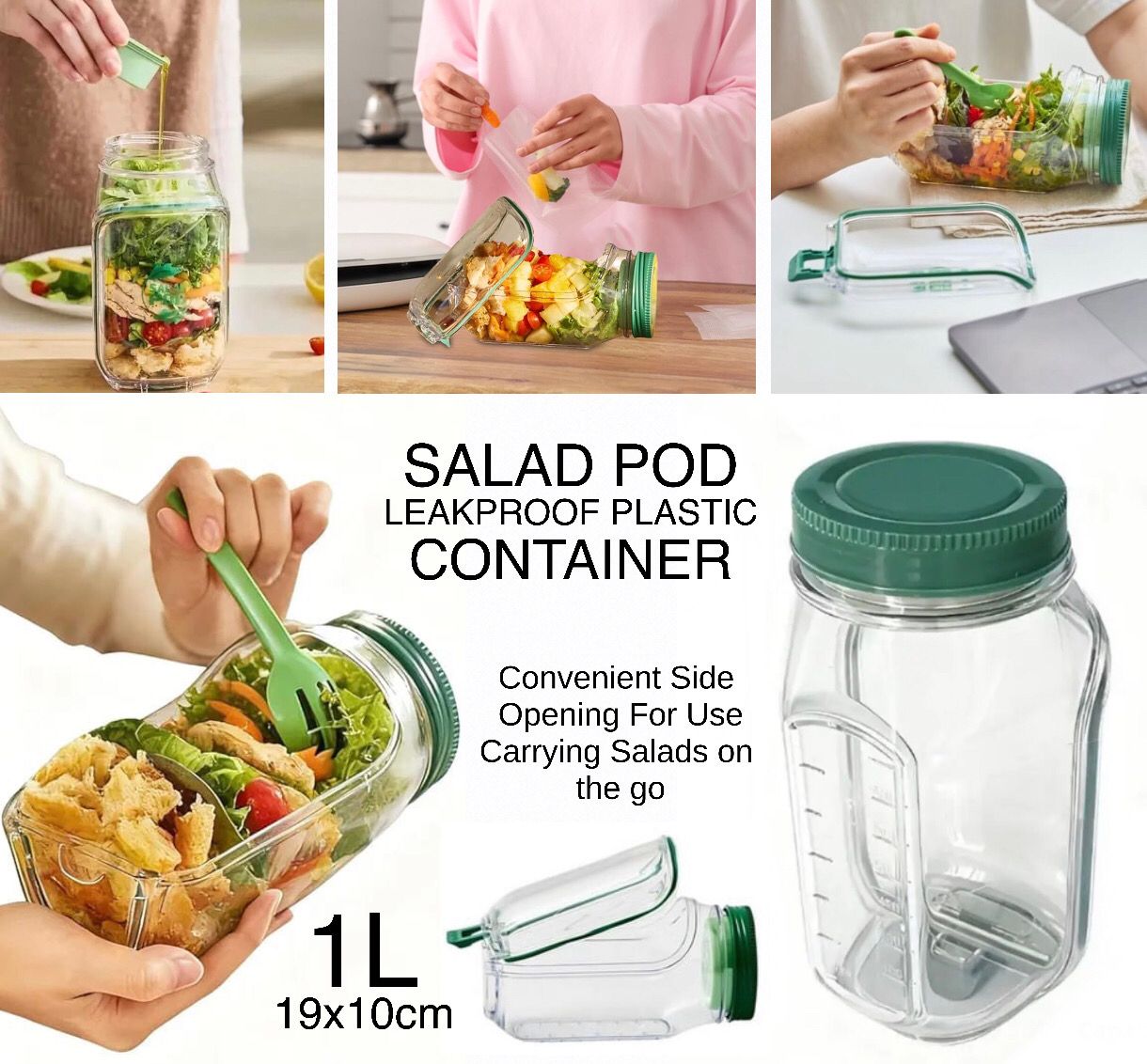 Salad Pod Jar