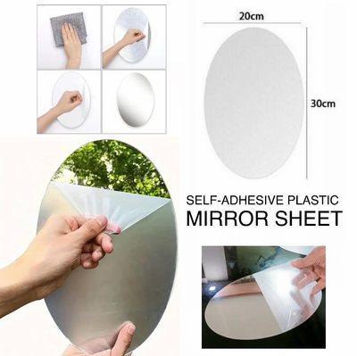 Oval Mirror Sheet (20x30cm)