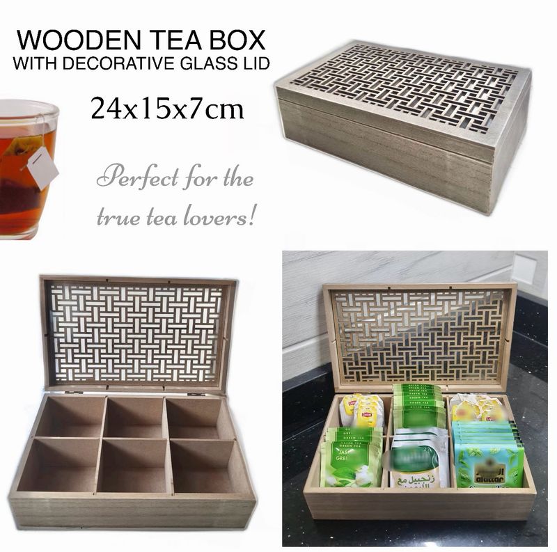 Wooden Tea Box (HS03)