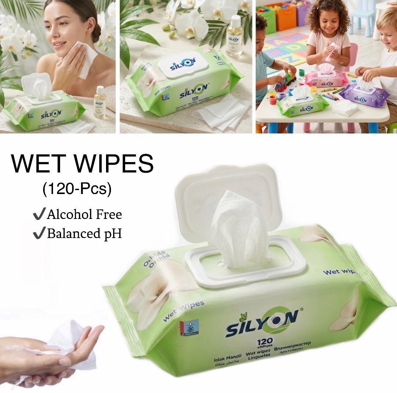 Wet Wipes (120pc)