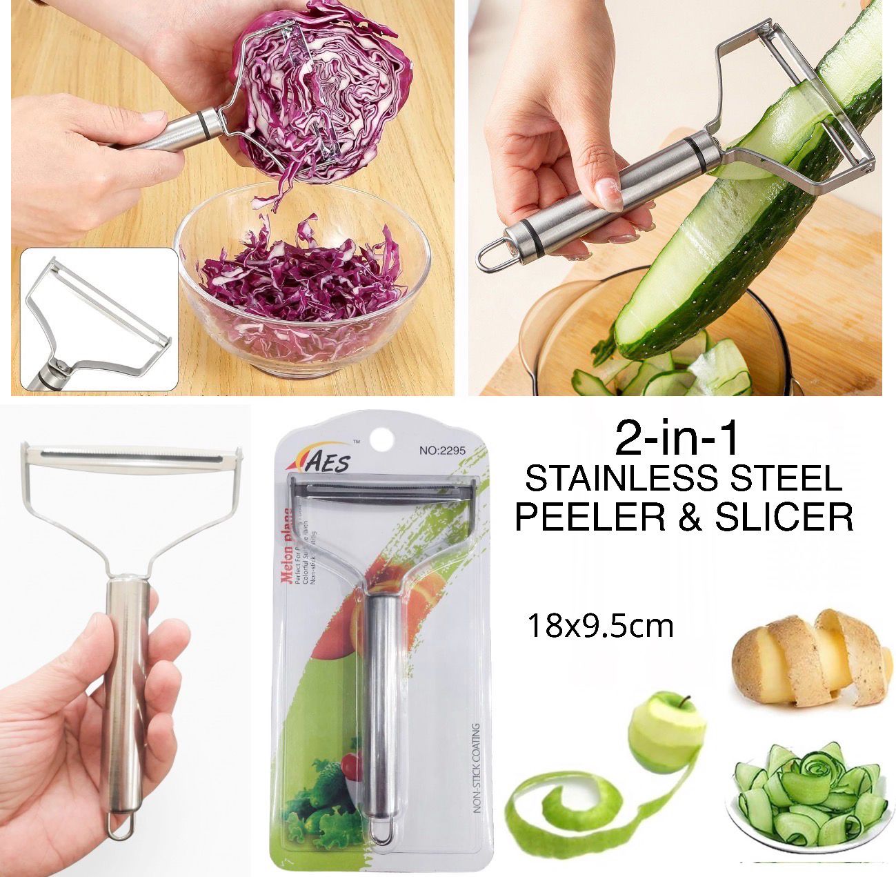 2-in-1 Peeler (F-36)