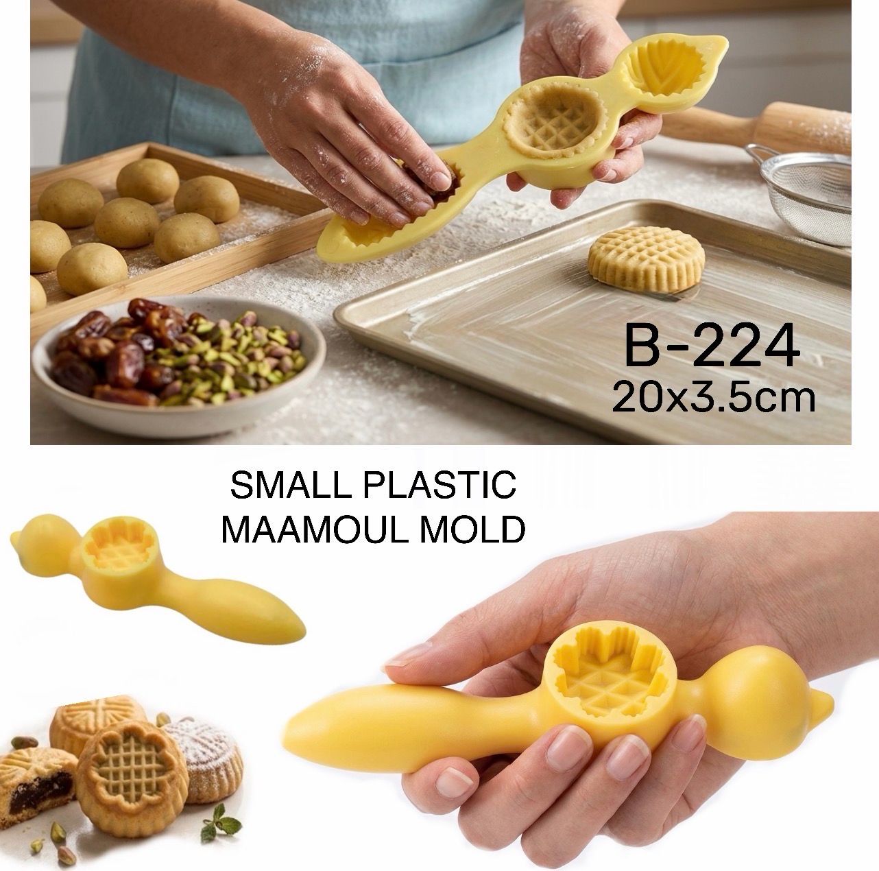 Maamoul Mold (B-224)