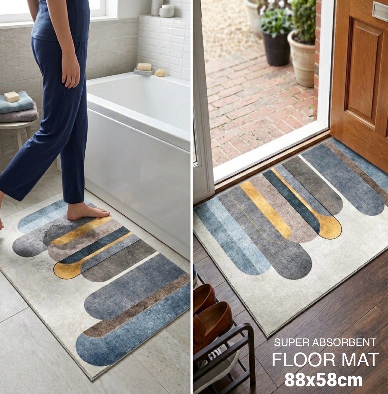 Floor Mat (88x58cm)