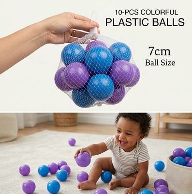 10-Pcs Colorful Balls