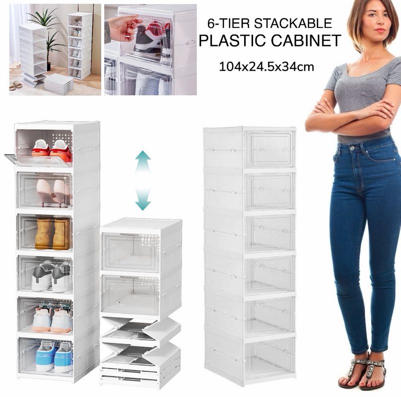 Stackable Shoe Cabinet