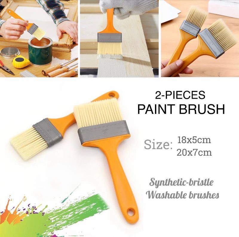 2-Pcs Paint Brushes