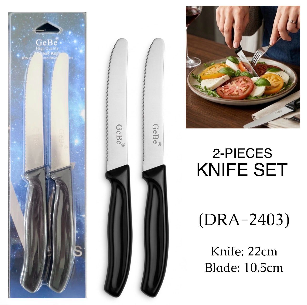 2-Pcs Knife Set (2403)