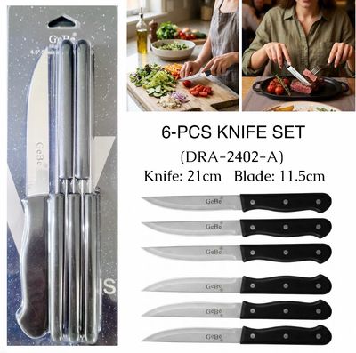 6-Pcs Knife Set (2402-A)