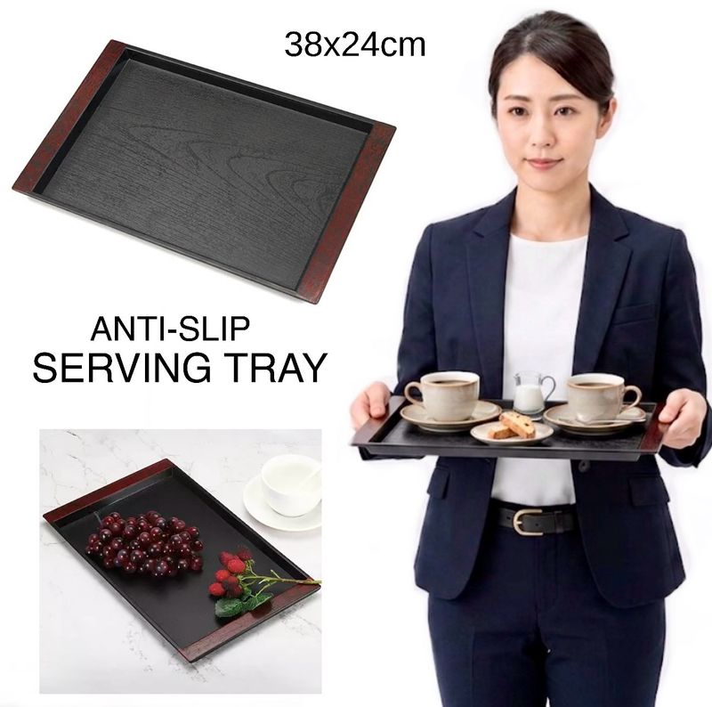 Anti-Slip Serving Tray