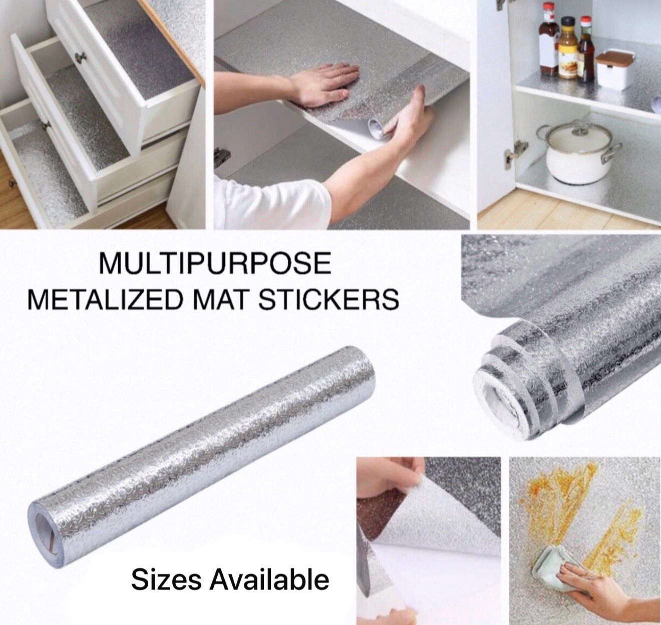 Metalized Roll Stickers