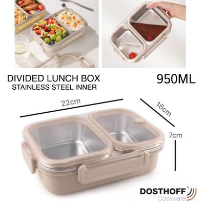 Divided Lunch Box (950ml)