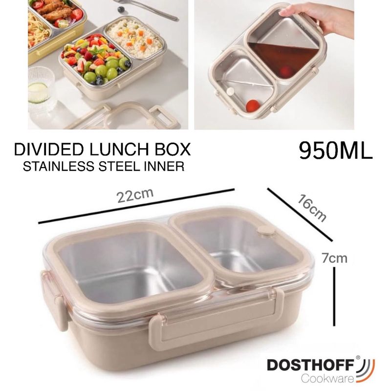 Divided Lunch Box (950ml)