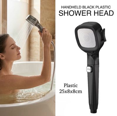 Black Shower Head