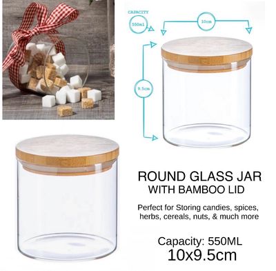 Glass Jar (550ML)