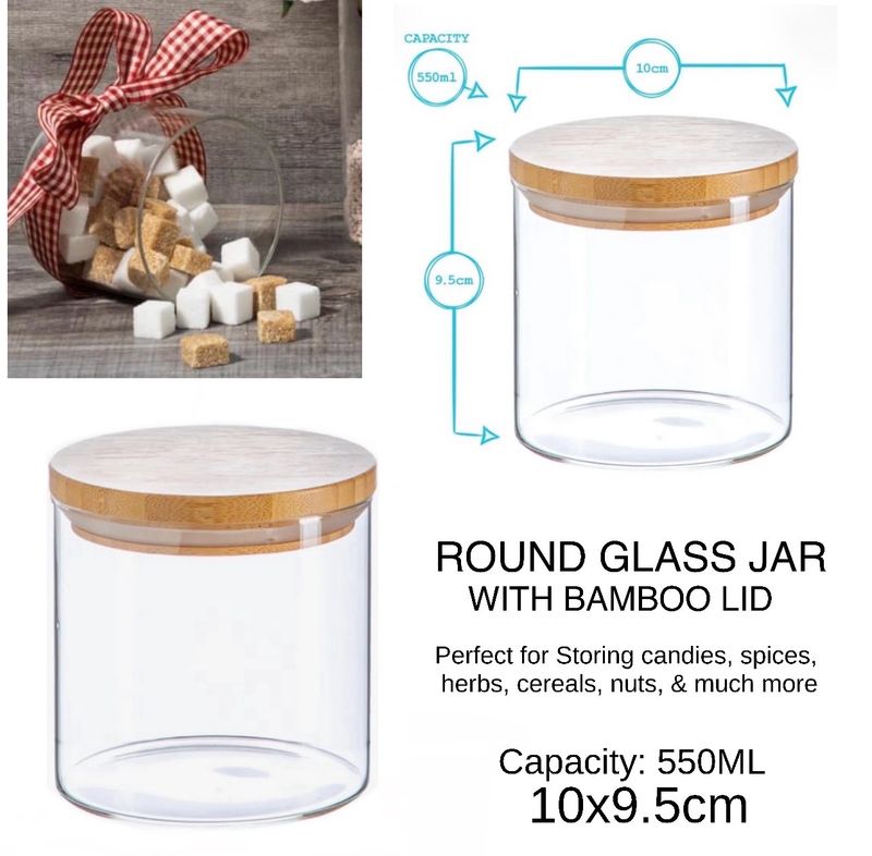 Glass Jar (550ML)