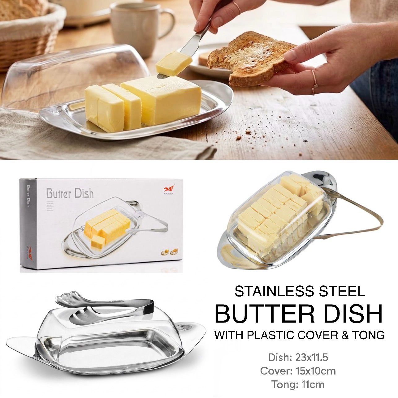 Covered Butter Dish