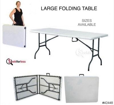 Large Folding Table (120cm)