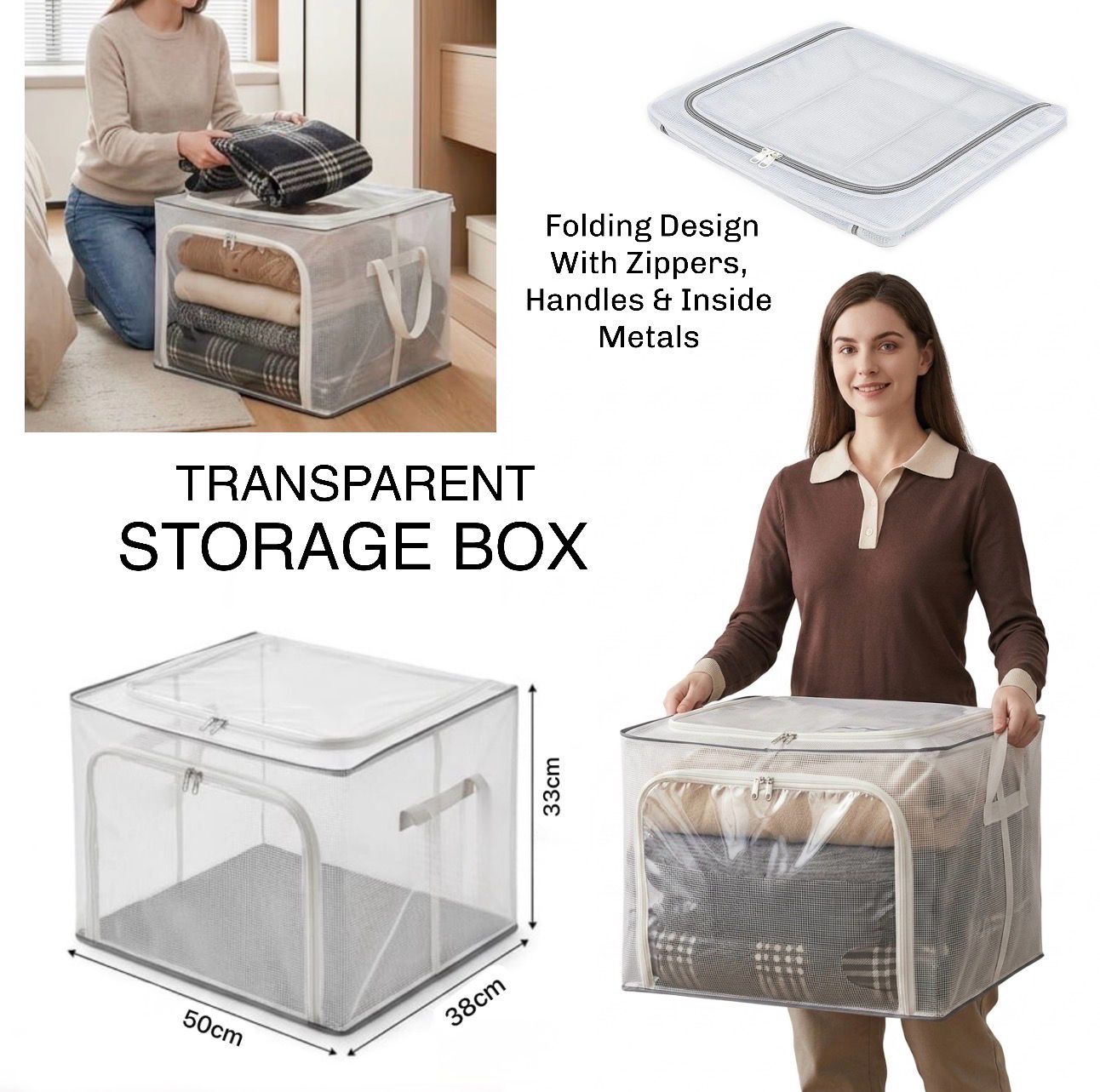 Transparent Storage Box