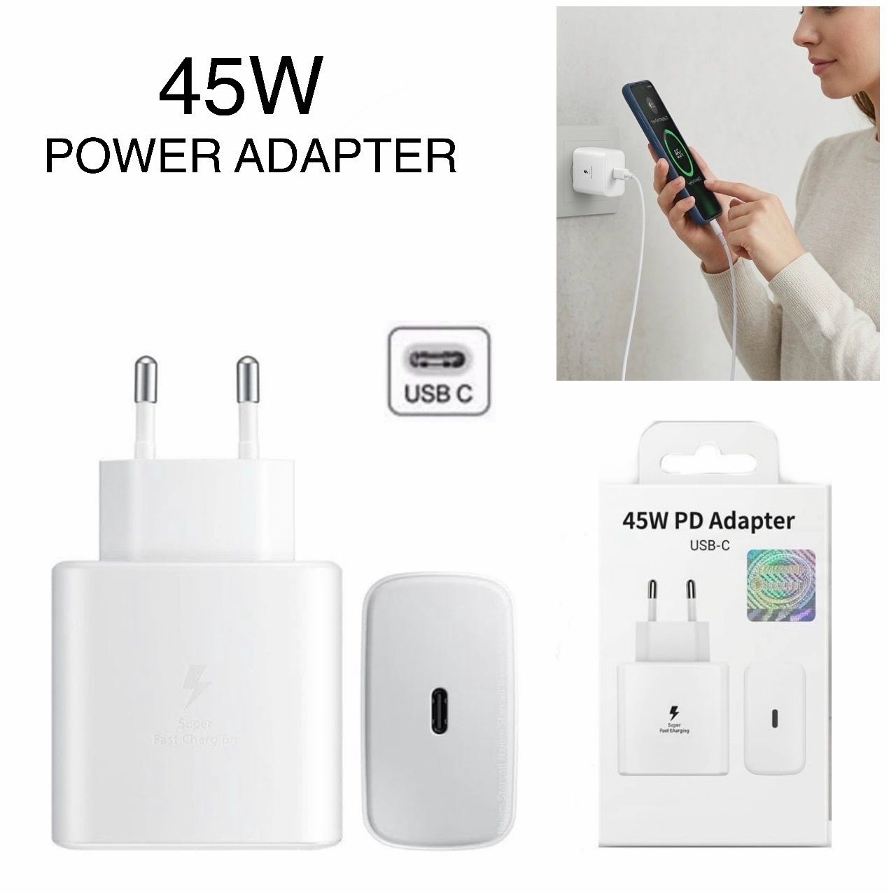 45W Power Adapter