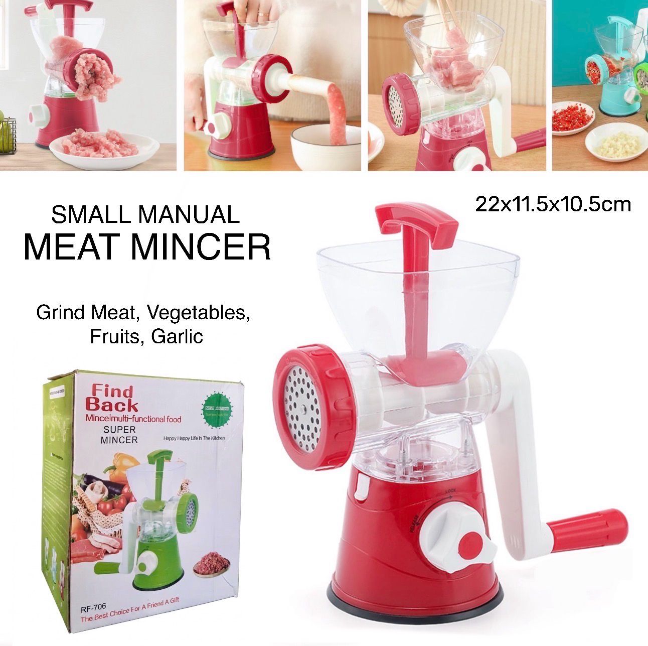 Manual Meat Mincer
