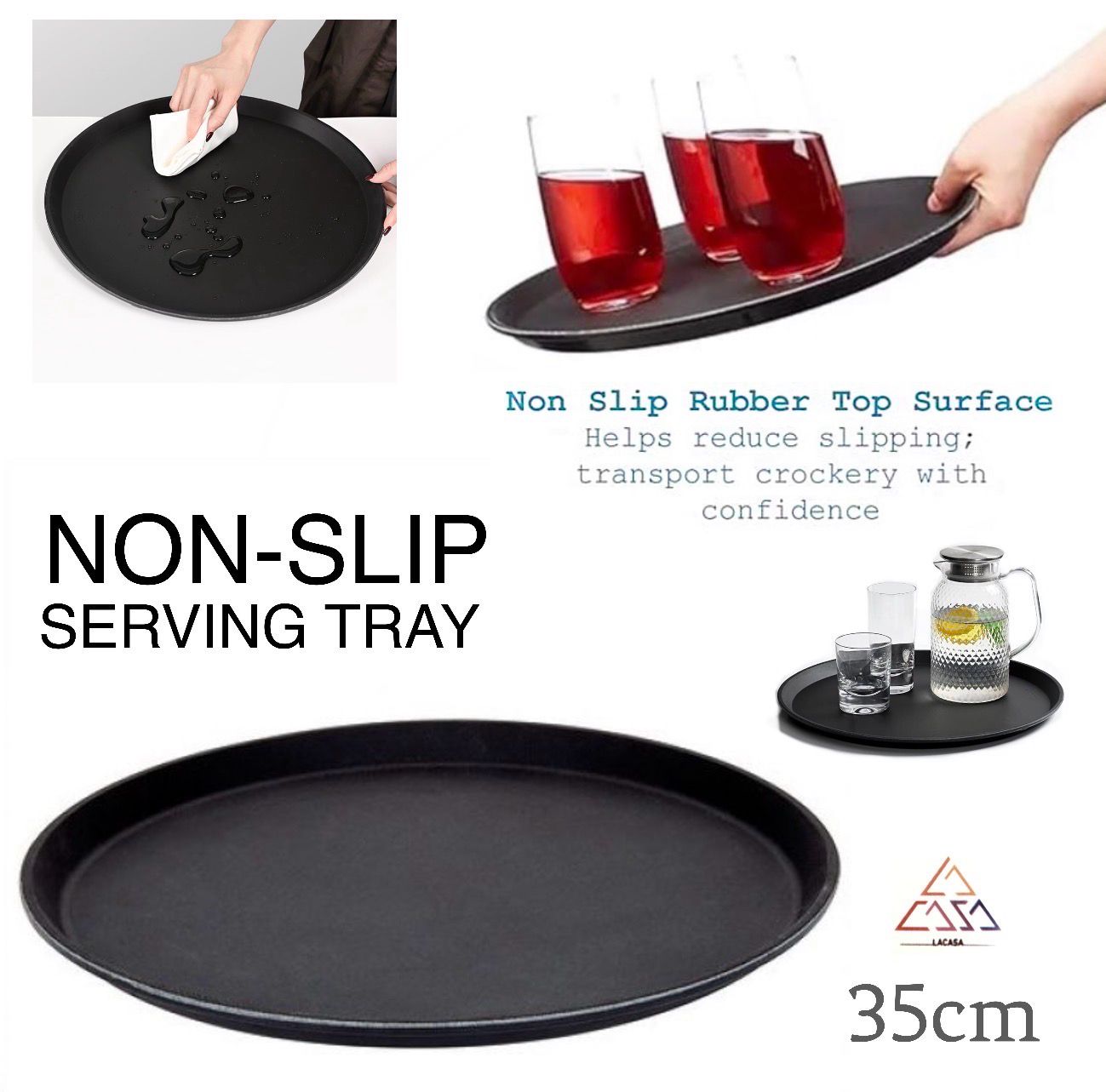 Anti-Slip Tray (35cm)