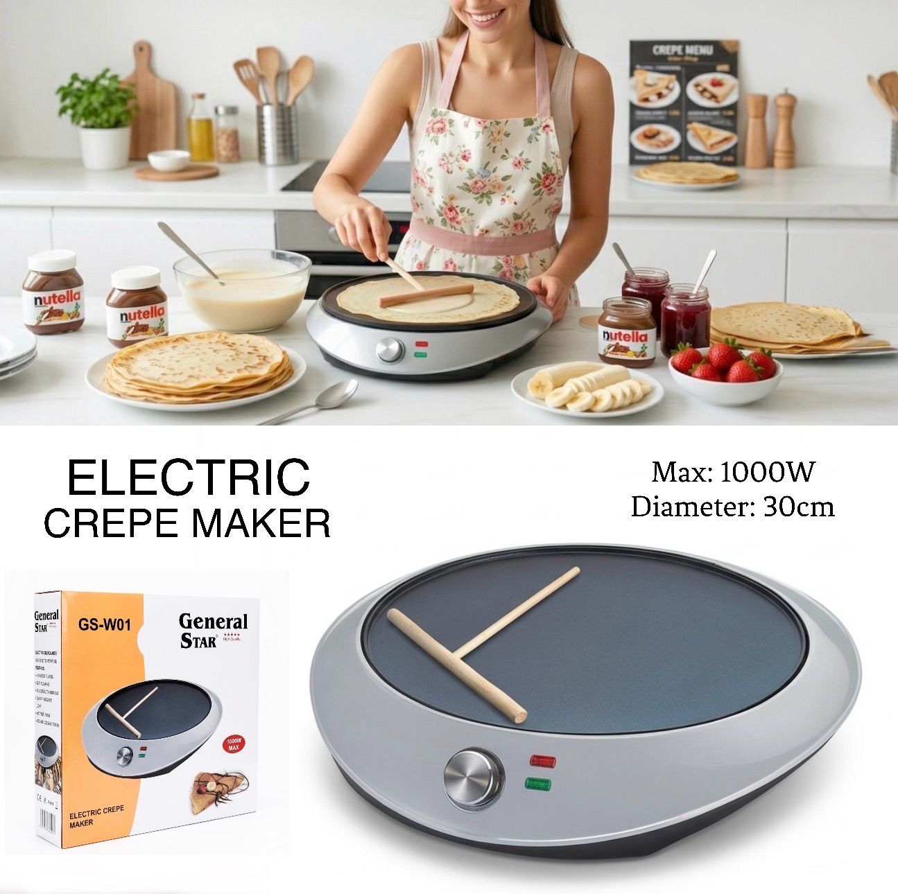 Crepe Maker (GS-W01)