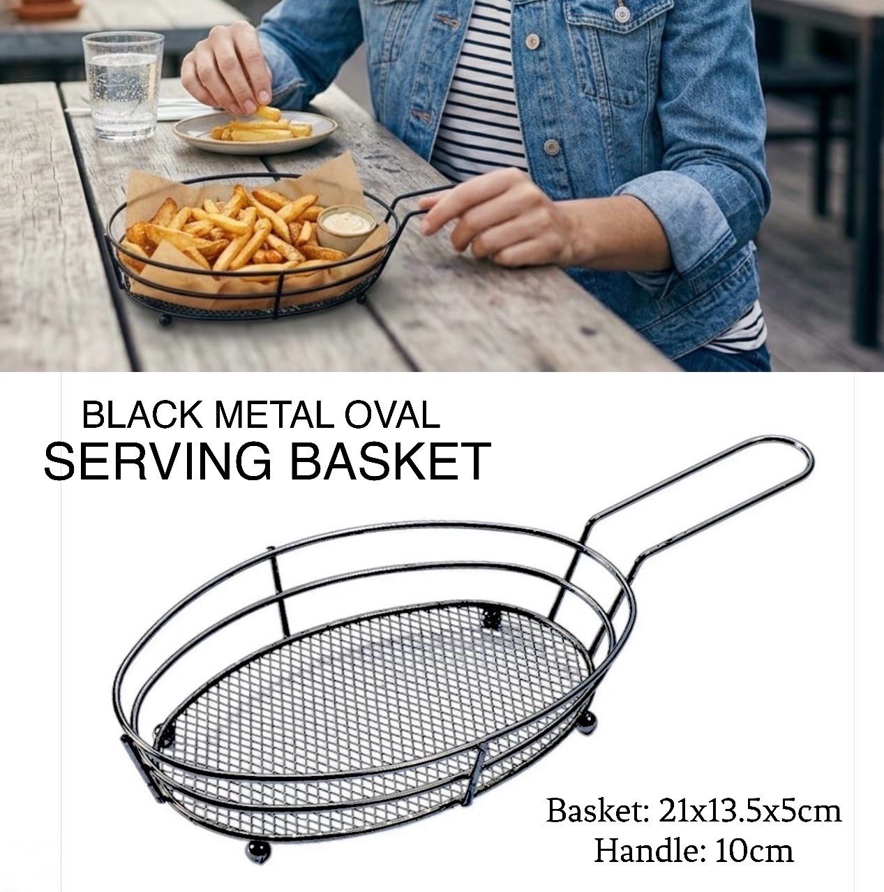 Metal Fries Basket