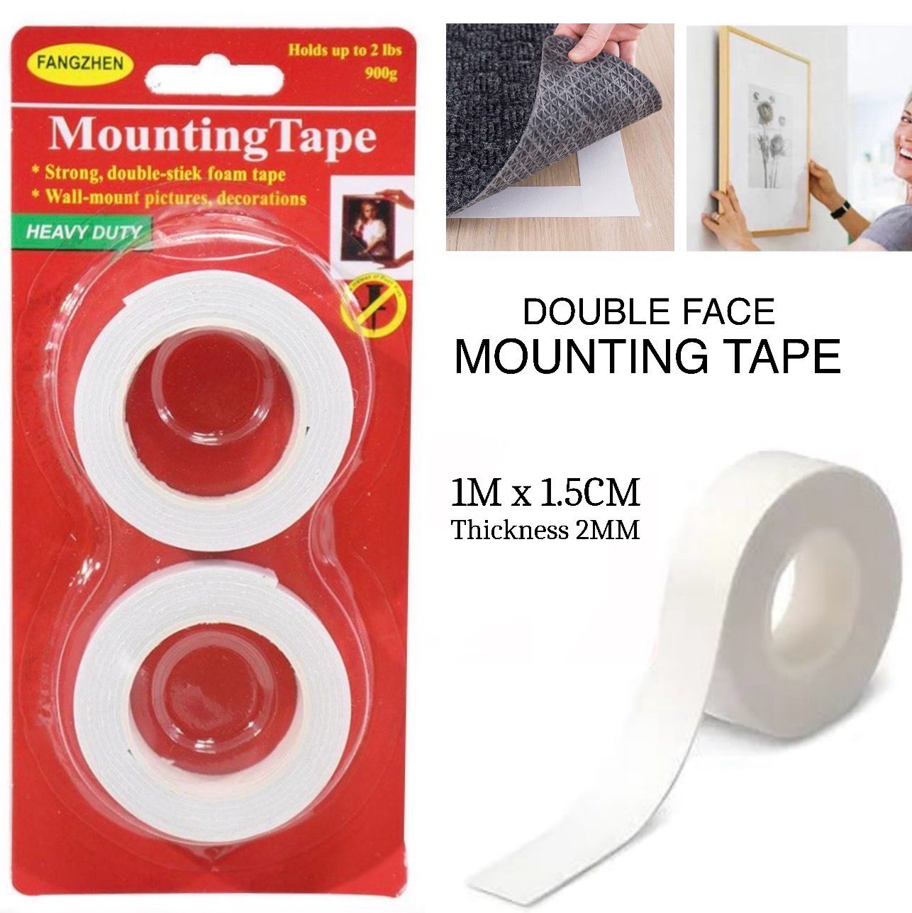 Mounting Tape (2-Pcs)