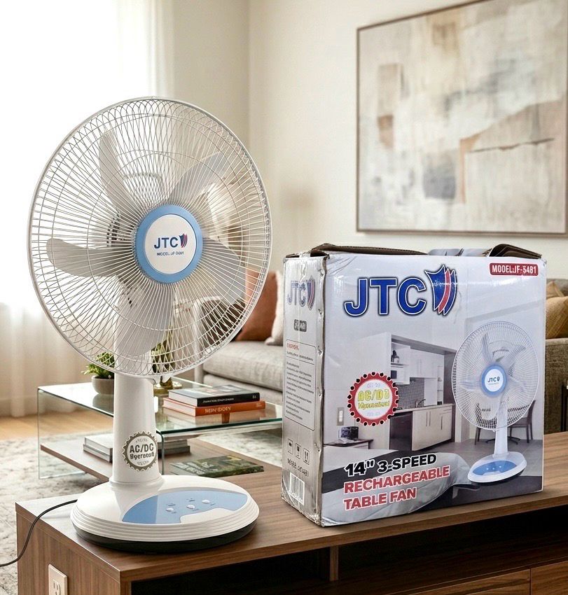 14” Rechargeable Fan