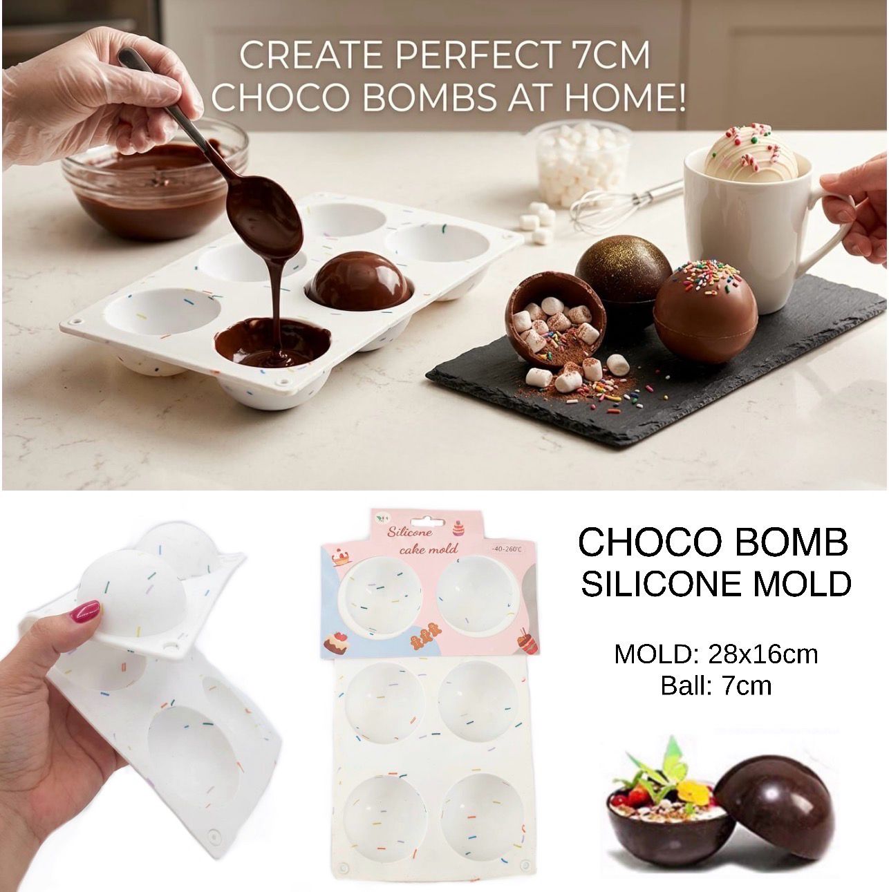 Choco Bomb Mold