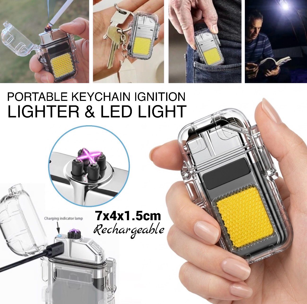 Keychain Lighter/LED