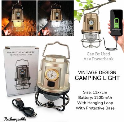 Vintage Camping Light
