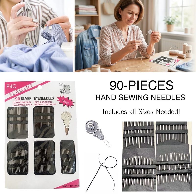 90-Pc Needles Set