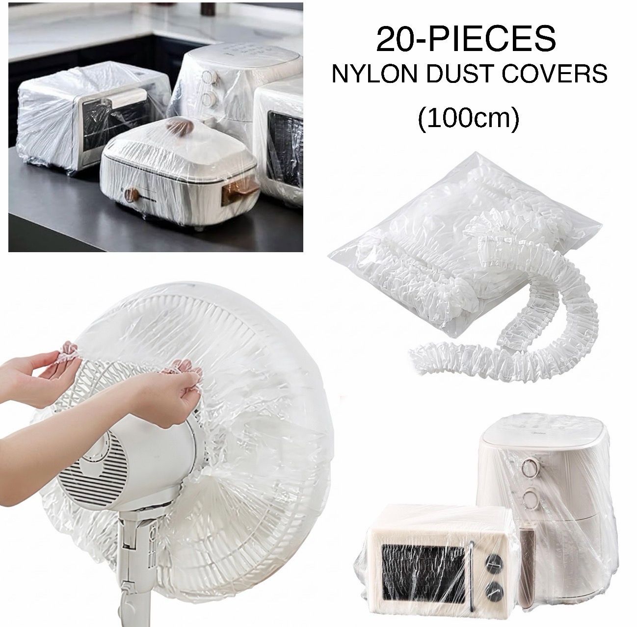 20-Pc Dust Cover (100cm)