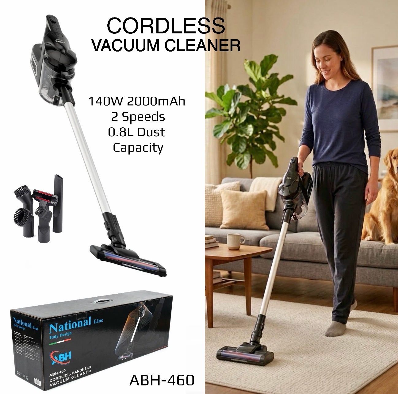 Cordless Cleaner (ABH-460)
