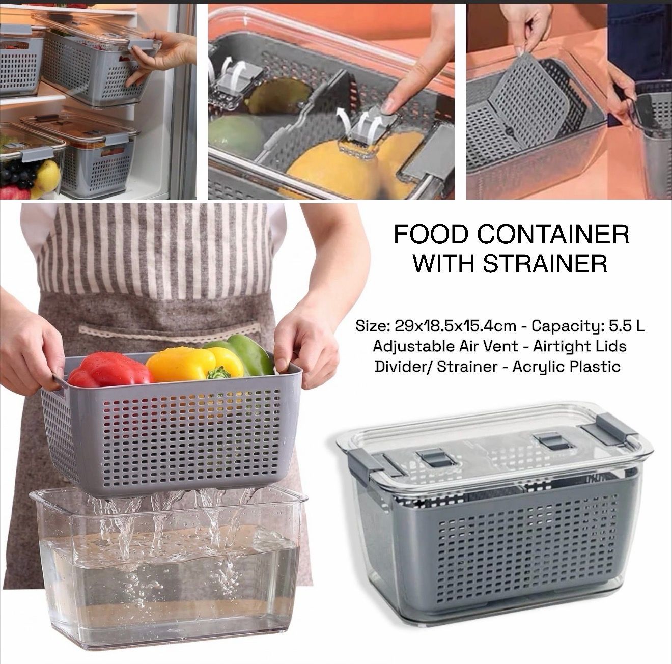 Food Container (5.5L)