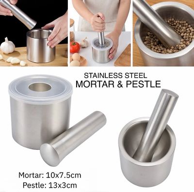 Metal Mortar &amp; Pestle