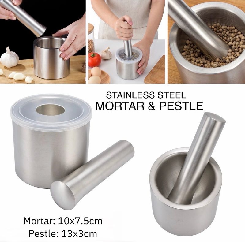 Metal Mortar &amp; Pestle