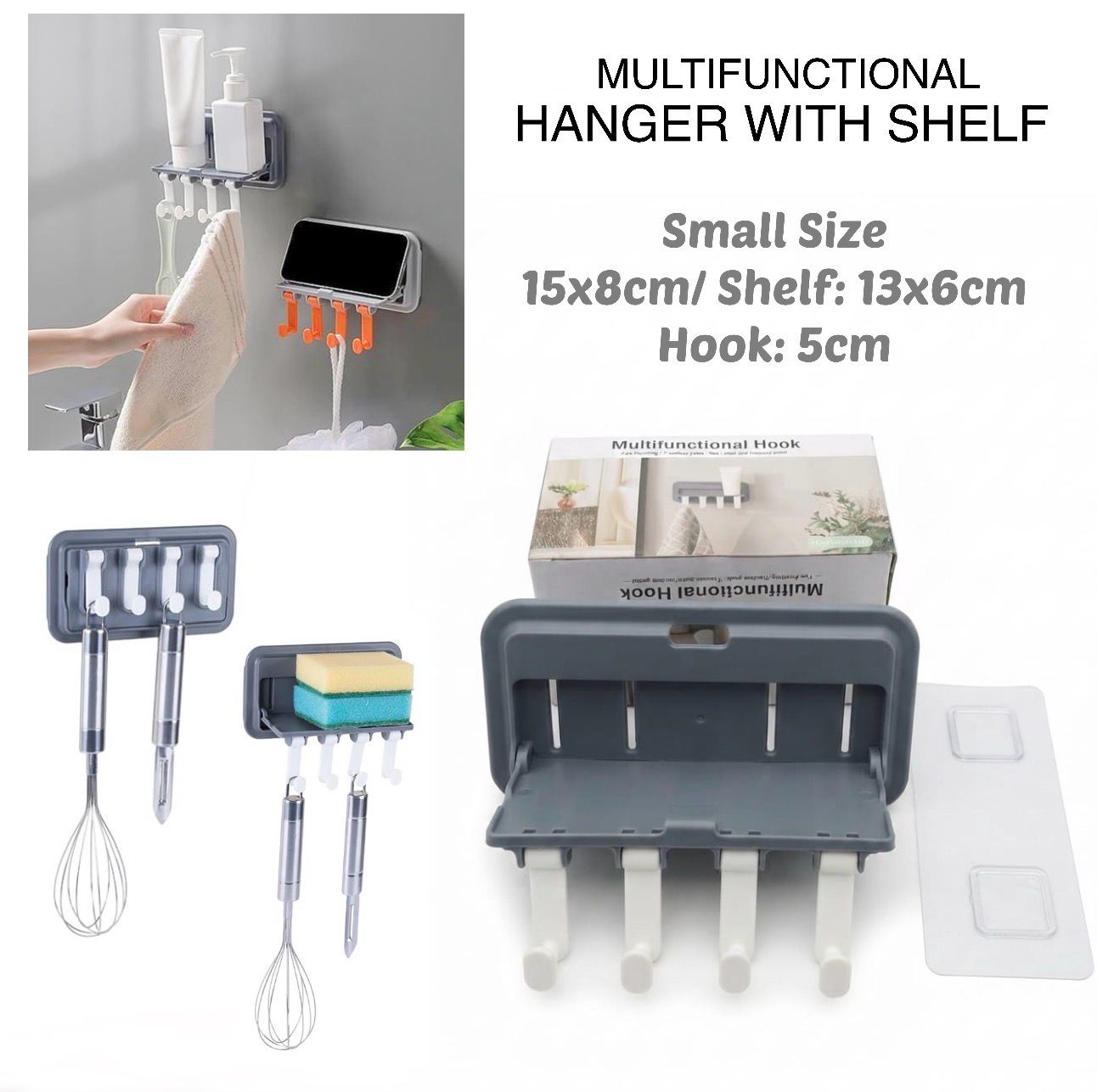 Small Hook Shelf