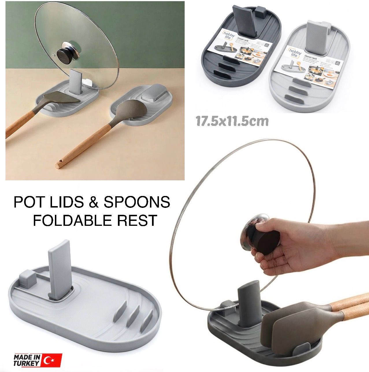 Pot Lid/Spoon Rest
