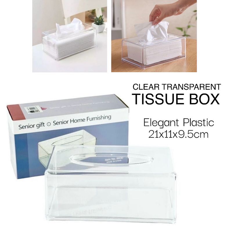 Acrylic Tissue Box (C1113)